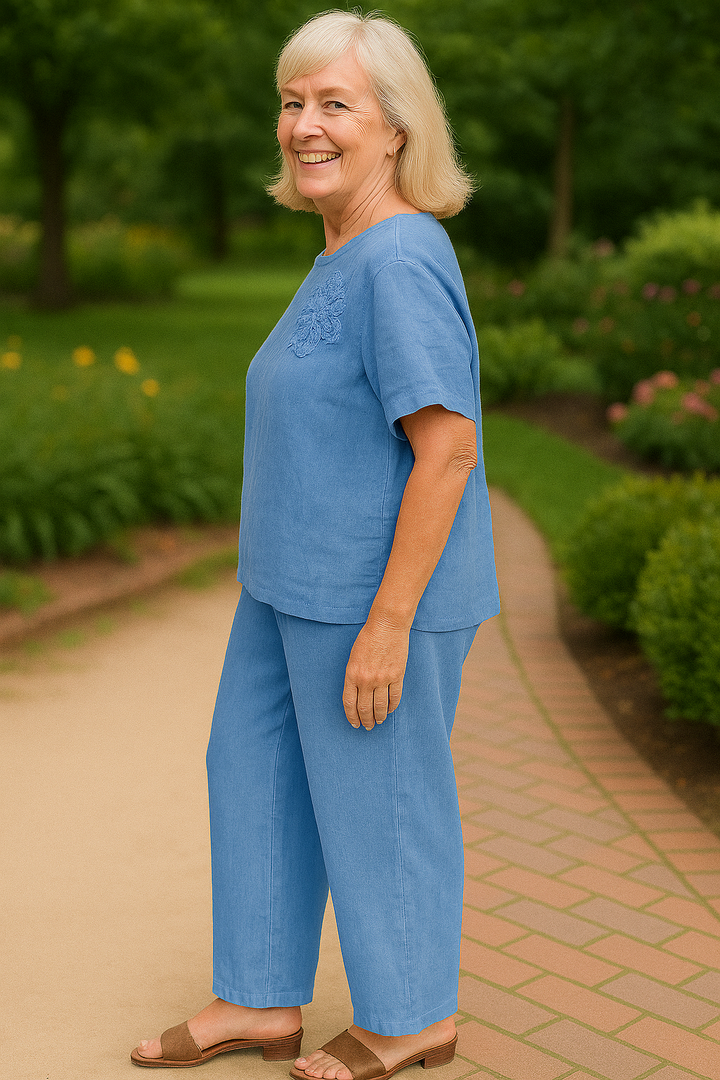 Cheryl Conjunto 2 Peças – Conforto Sem Esforço (S-5XL)