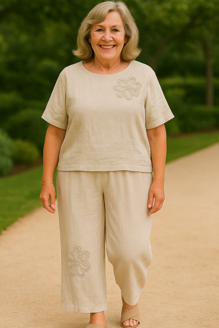 Cheryl Conjunto 2 Peças – Conforto Sem Esforço (S-5XL)