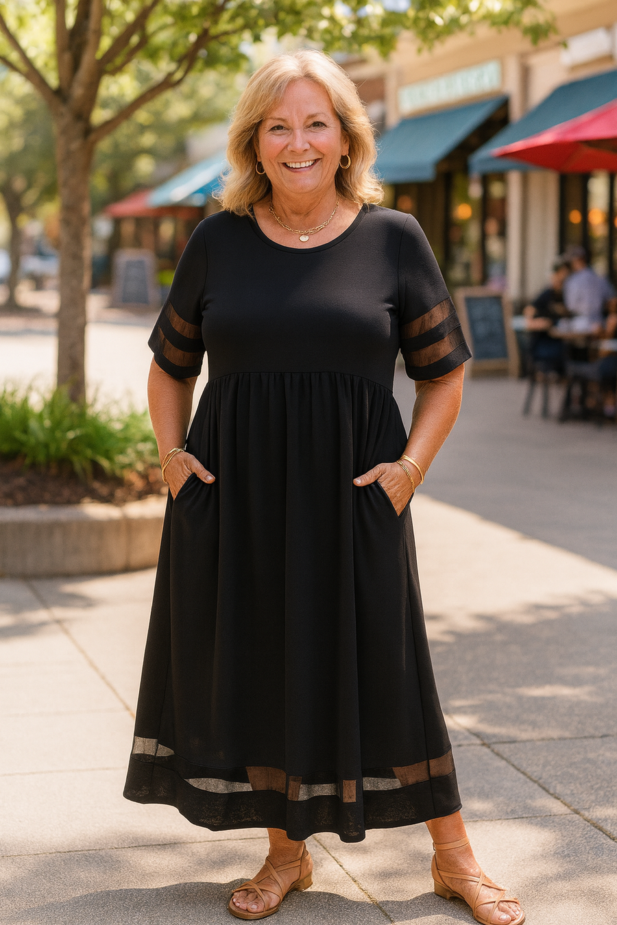 Alurea | Women's Elegant Maxi Dress, Lightweight Flowy Summer Dress
