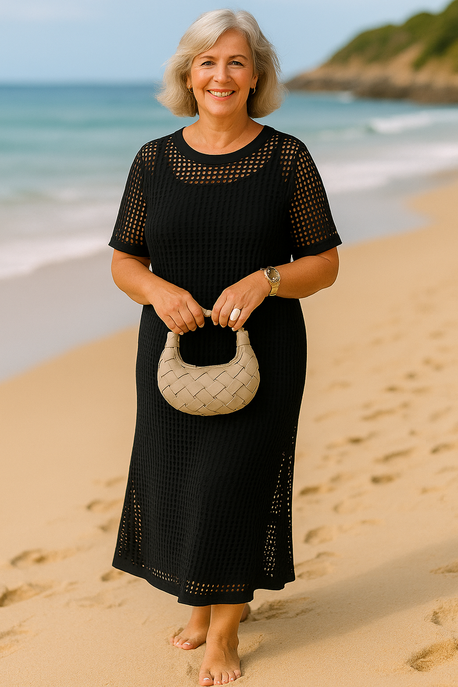 Celestia | Women's Two-Piece Set, Boat Neck Top and Flowy Skirt for Everyday Wear