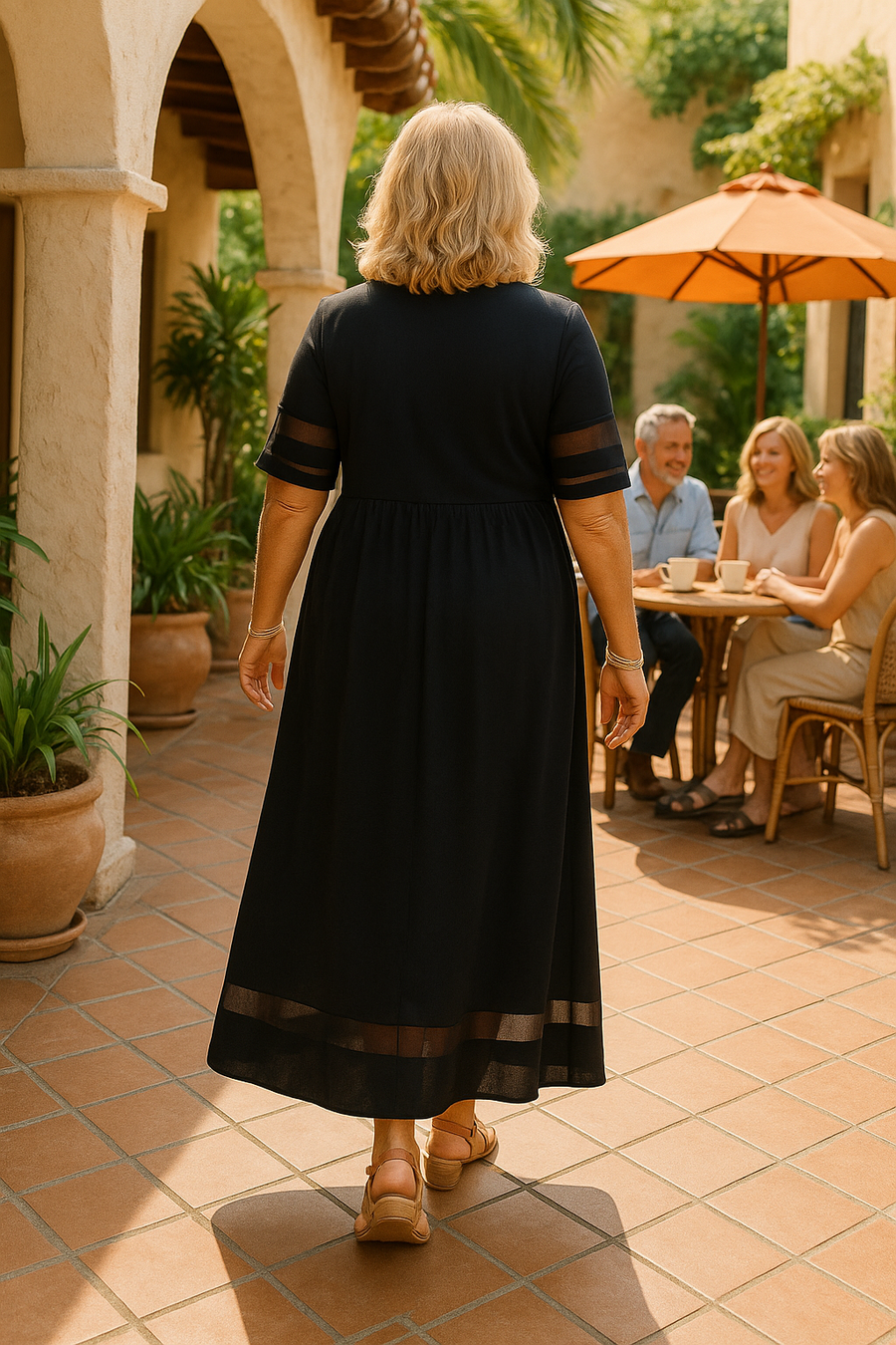 Alurea | Women's Elegant Maxi Dress, Lightweight Flowy Summer Dress