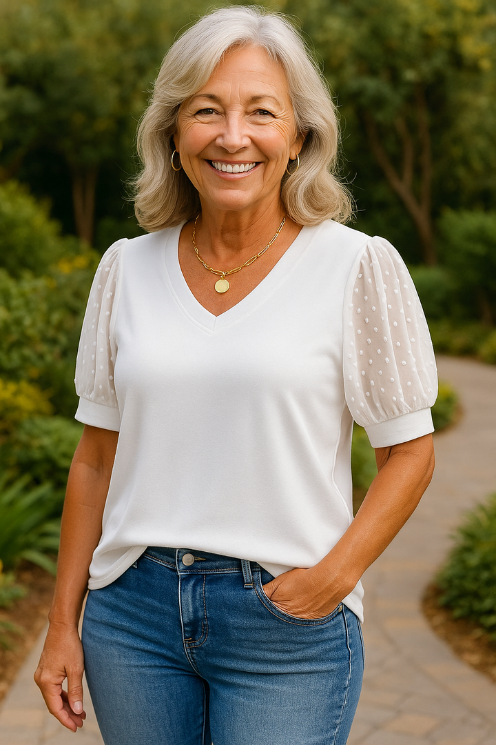 Grace | Blusa — Cobre Braços e Barriga, Valoriza Cada Curva