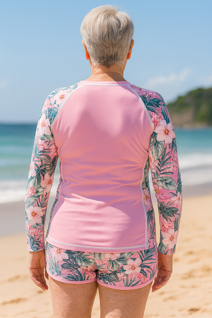 Elaine | Conjunto Tankini com Proteção Solar UPF 50+