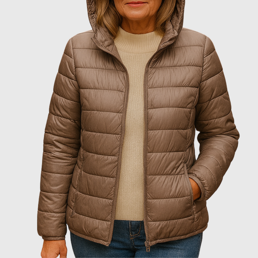 Janey | Women's Ultra-Light Quilted Jacket, Waterproof Windproof Padded Coat