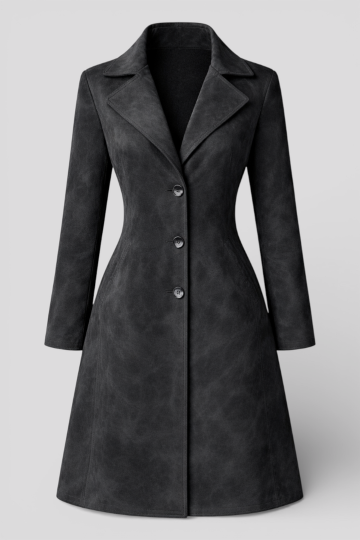 Teresa – Trench Coat Icônico e Atemporal com Silhueta que Valoriza a Figura