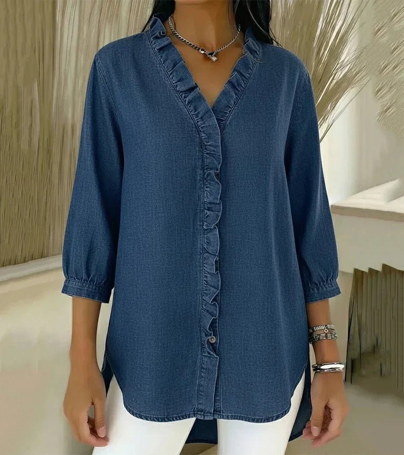 Blusa Jeans Elegante Abigail