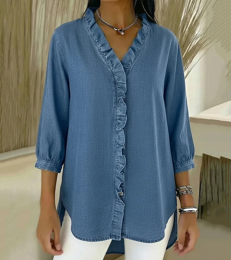 Blusa Jeans Elegante Abigail