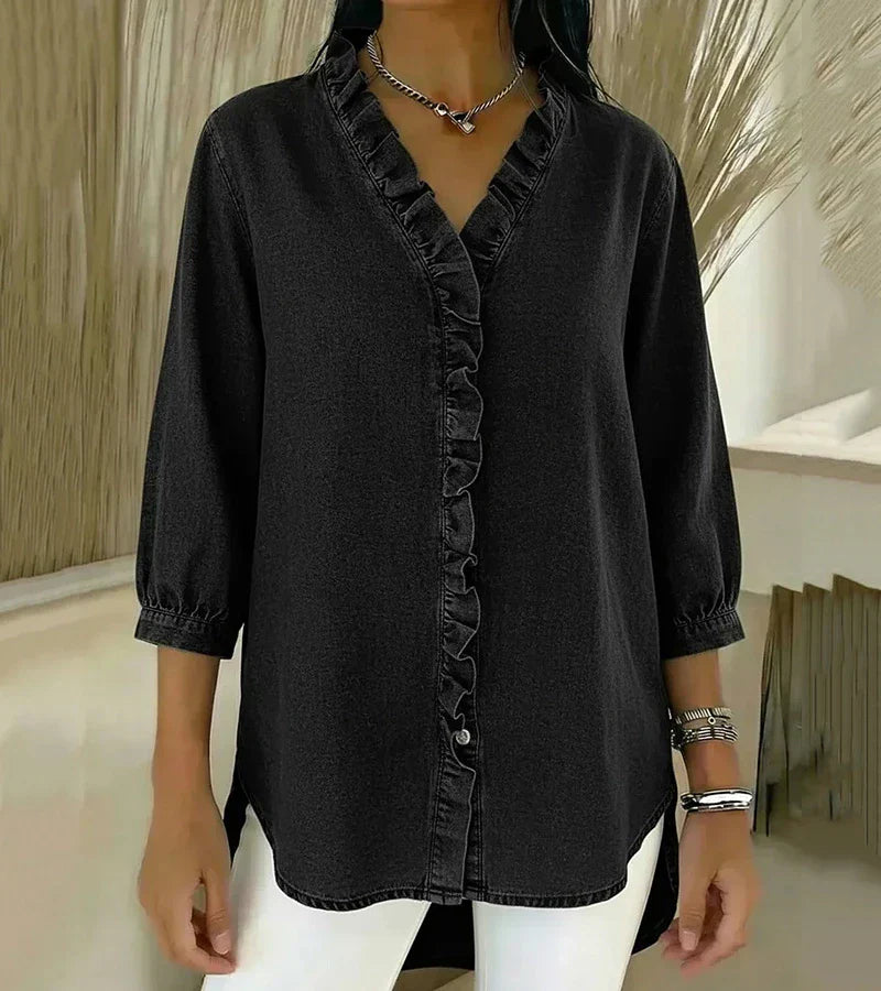 Blusa Jeans Elegante Abigail