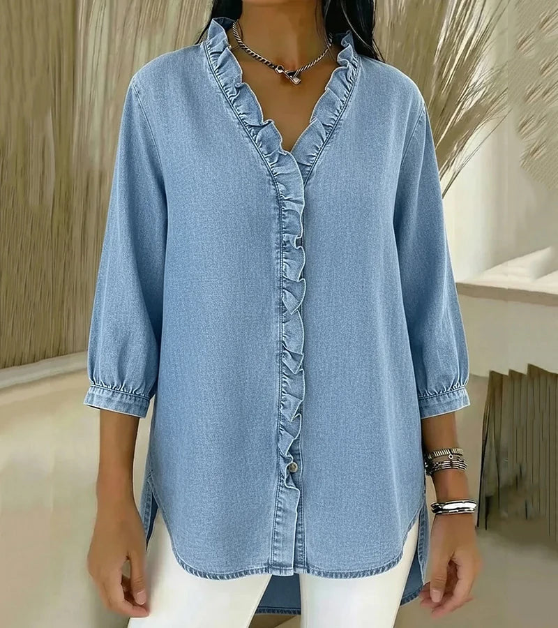 Blusa Jeans Elegante Abigail