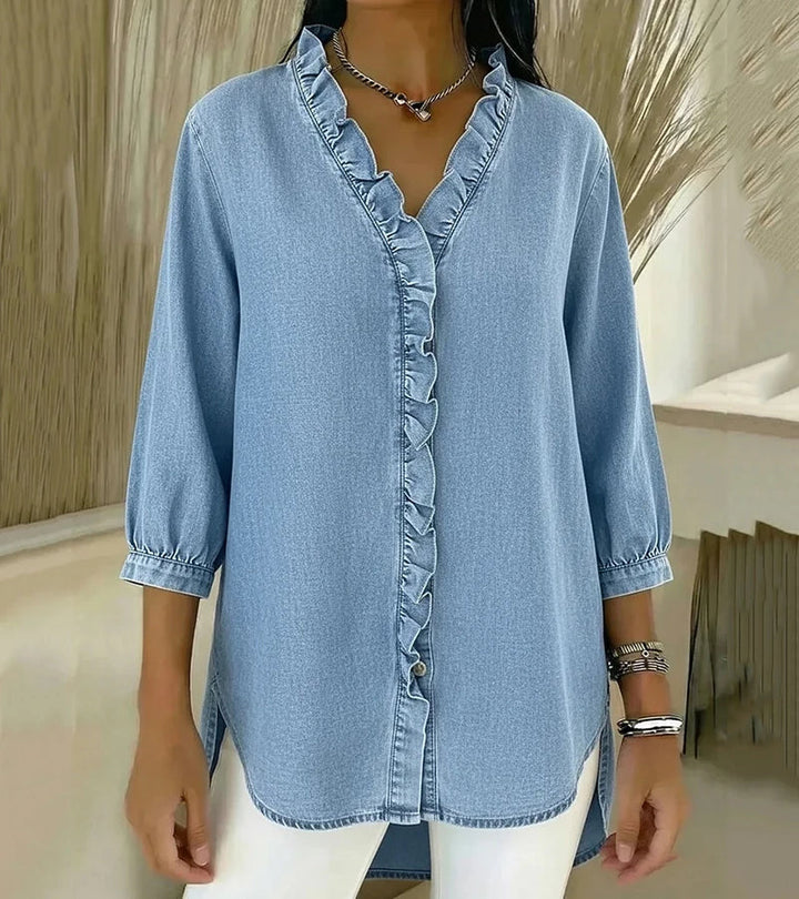 Blusa Jeans Elegante Abigail