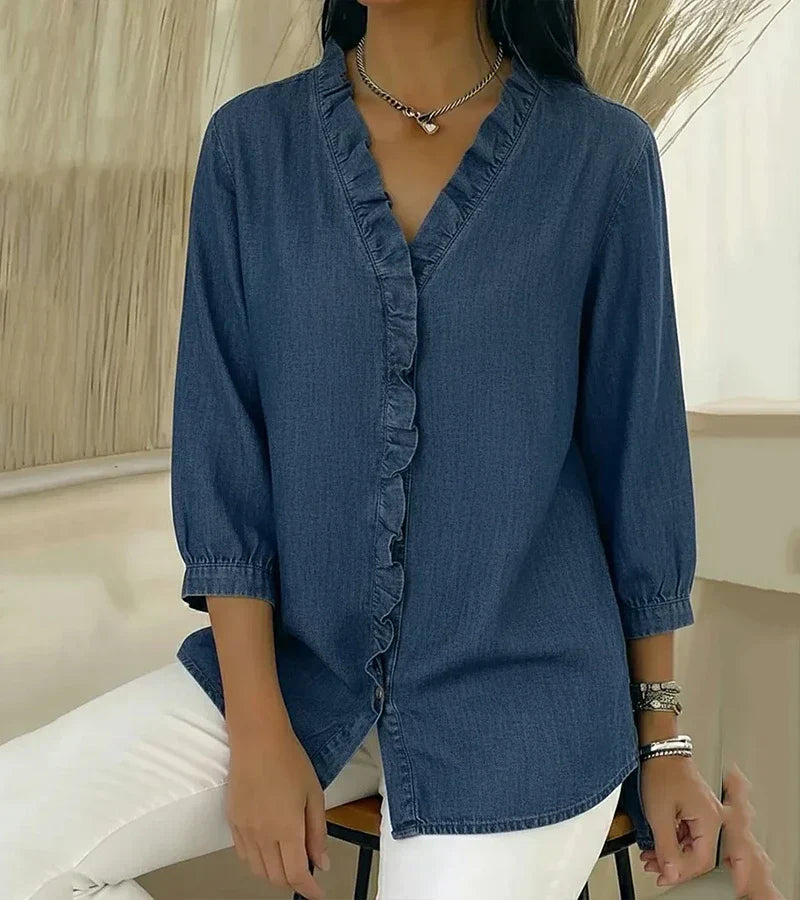 Blusa Jeans Elegante Abigail