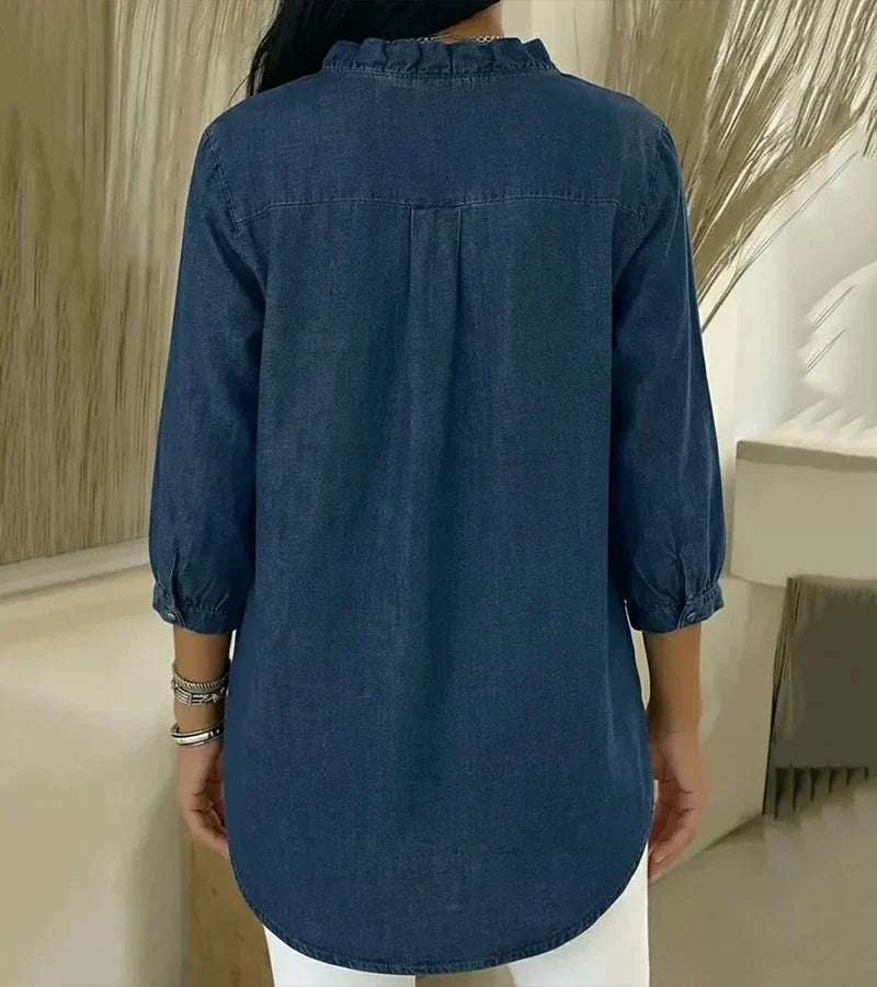 Blusa Jeans Elegante Abigail