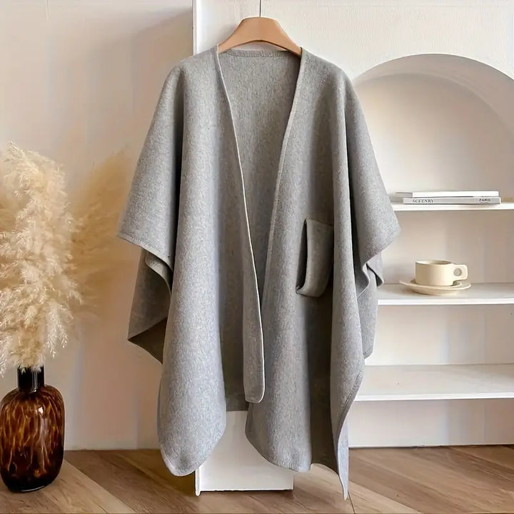 Auren Élise – Draped Fleece Shawl