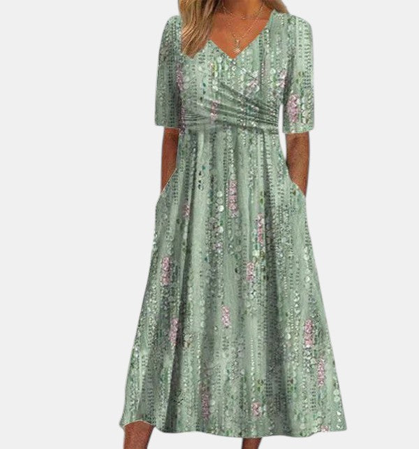 Hannah | Vestido de Verão com Cobertura para Barriga