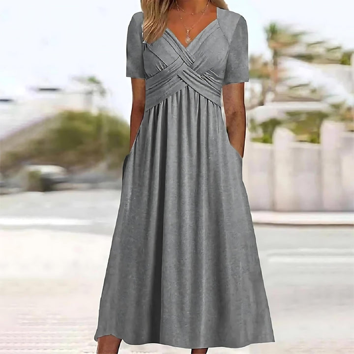 Carmen | Vestido Midi com Cobertura para Barriga