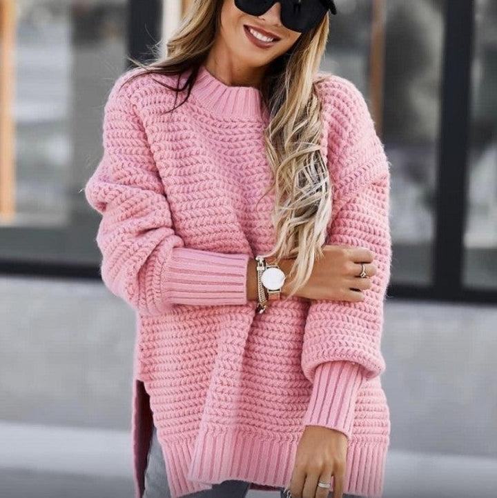 Tessora | Textured Knit Pullover - Comfort & Elegance