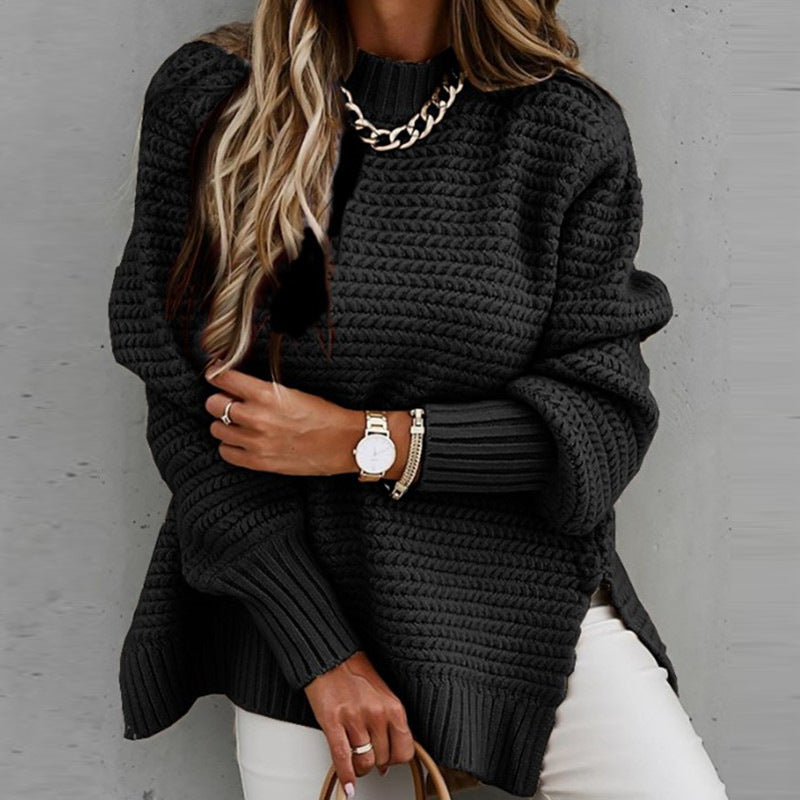Tessora | Textured Knit Pullover - Comfort & Elegance