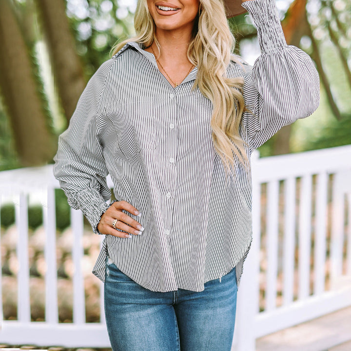 Yssa | Camisa Casual de Ajuste Relaxado