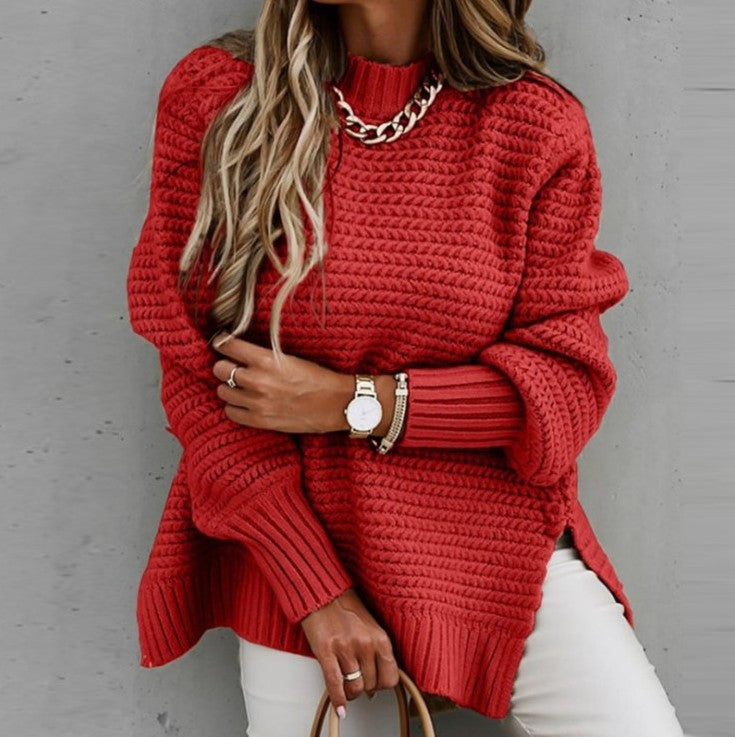 Tessora | Textured Knit Pullover - Comfort & Elegance