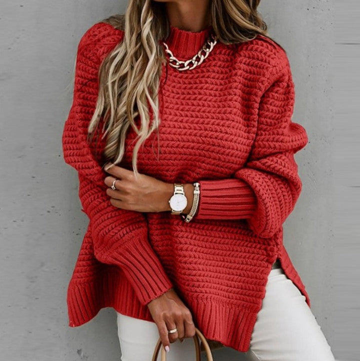 Tessora | Textured Knit Pullover - Comfort & Elegance