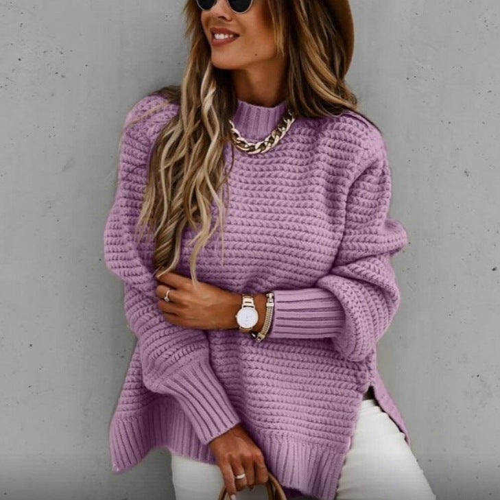 Tessora | Textured Knit Pullover - Comfort & Elegance