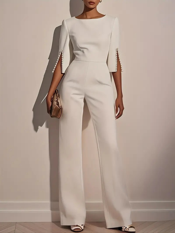 Conjunto Elegante Lyndsey | Traje Refinado de Três Peças