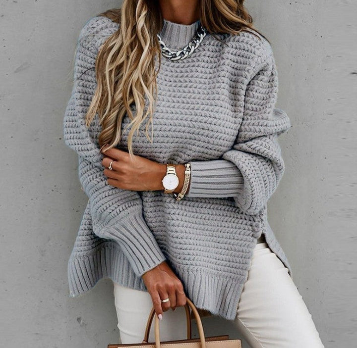 Tessora | Textured Knit Pullover - Comfort & Elegance