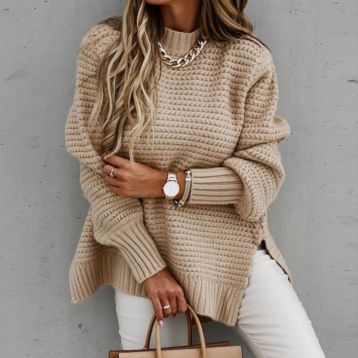 Tessora | Textured Knit Pullover - Comfort & Elegance