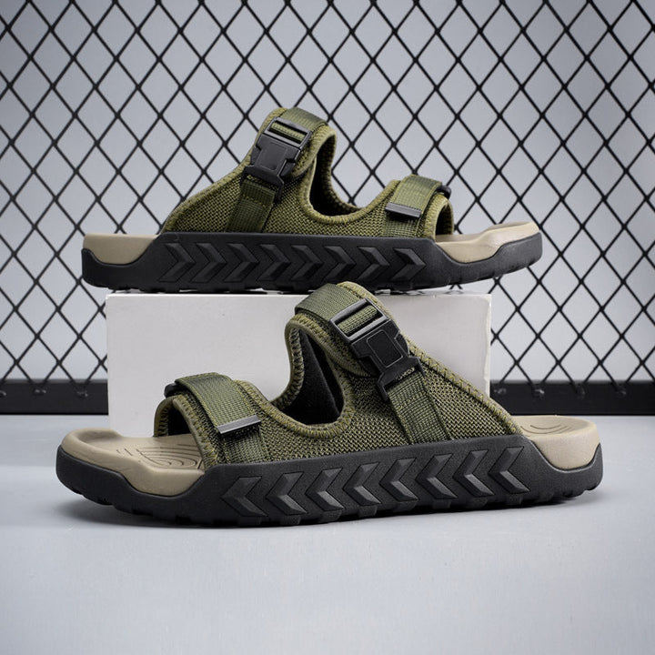 SerenaWalk | Chinelo Confortável em Mesh — Caminhe Fácil, Sinta o Suporte