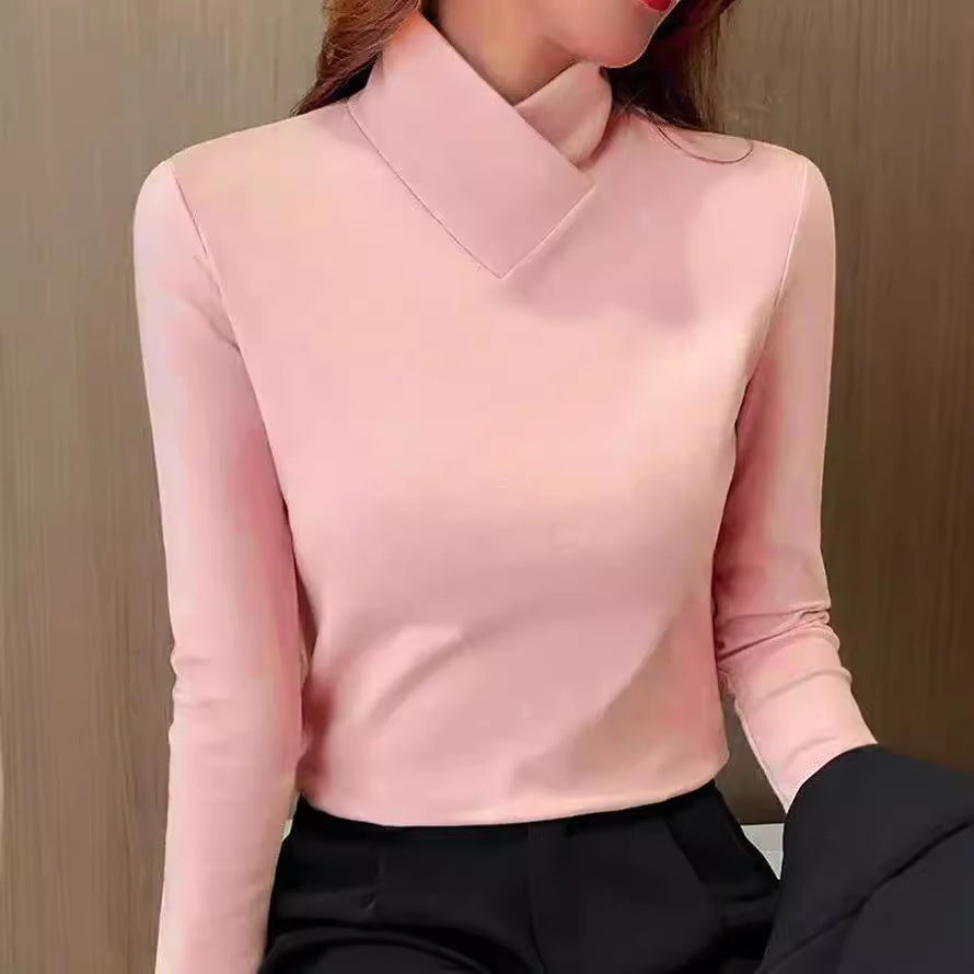 Avery | Camiseta chique de gola alta