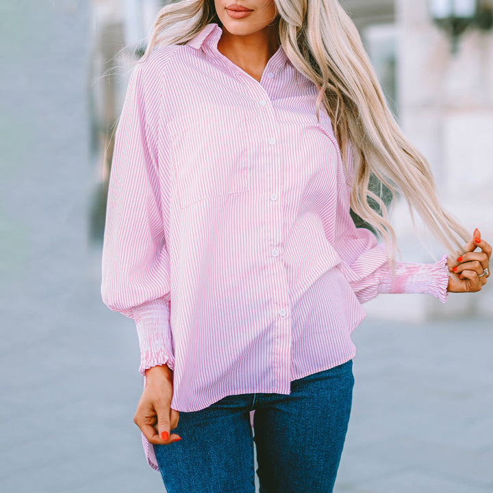 Maude – Camisa Casual de Ajuste Relaxado para o Dia a Dia