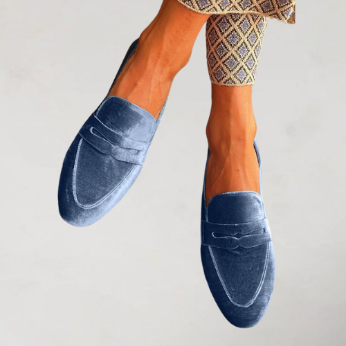 Brenda | Mocassins de Veludo