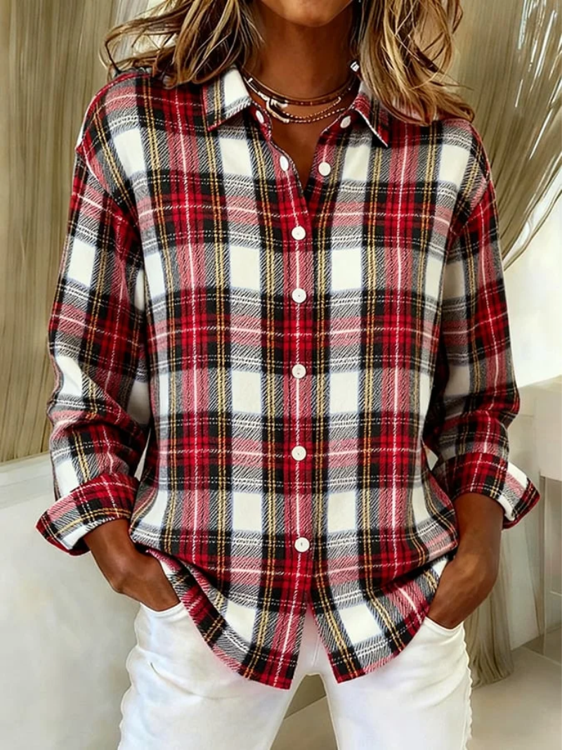 Mira – Blusa com Capuz Clássica Xadrez