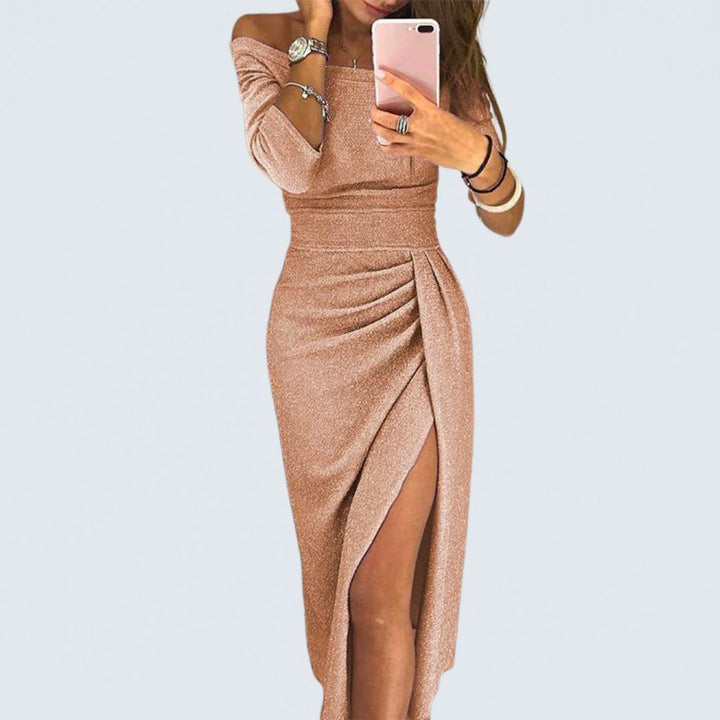 Eirian | Vestido de Gala Ombro a Ombro
