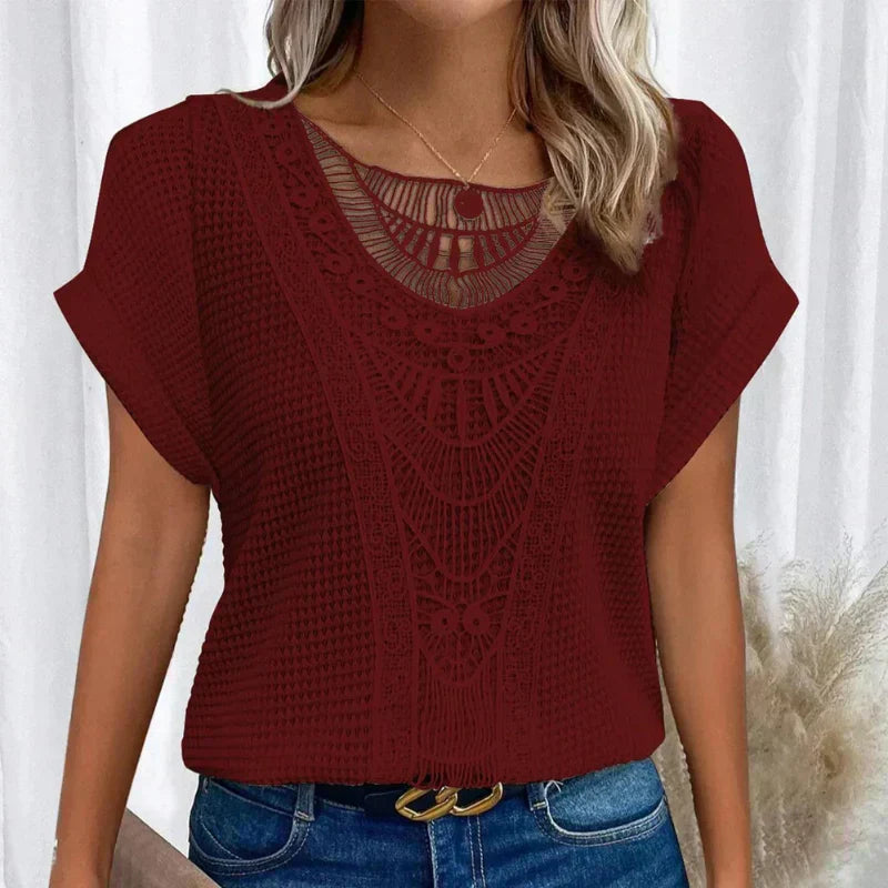Shirley | Blusa de renda