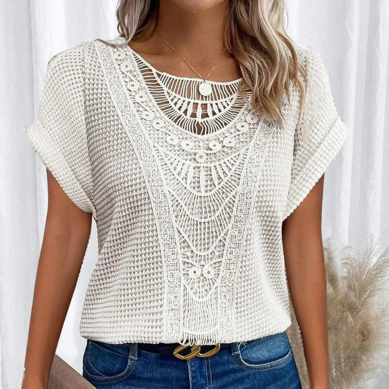Shirley | Blusa de renda