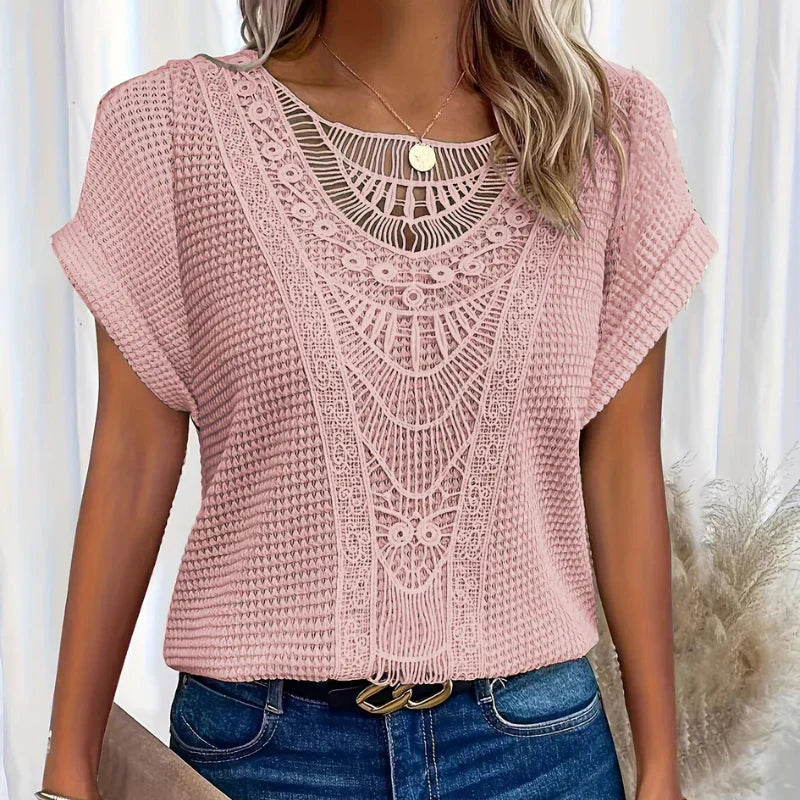 Shirley | Blusa de renda