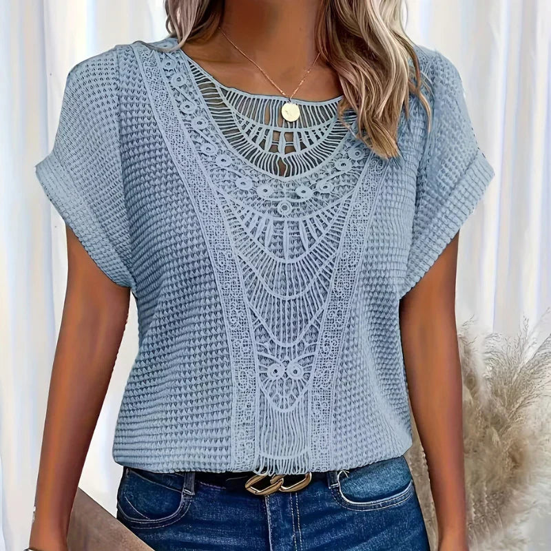 Shirley | Blusa de renda