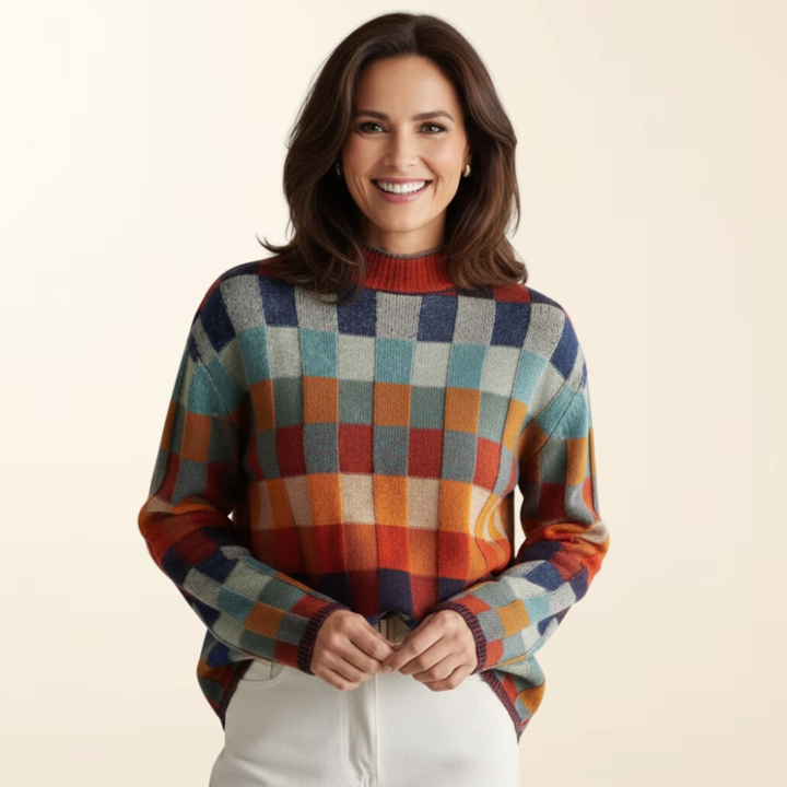 Isabelle – Suéter suave con un diseño especial
