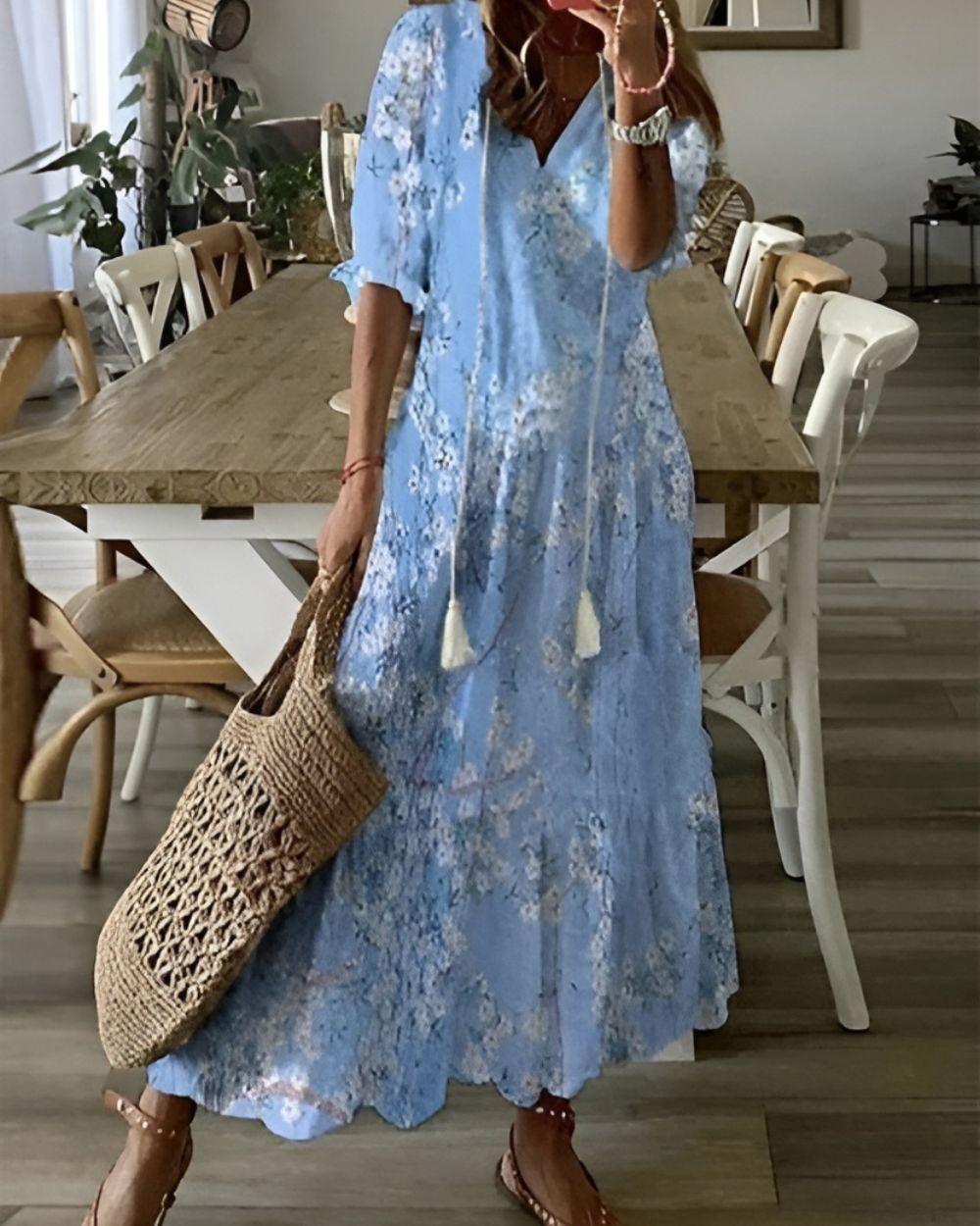 Celina | Boho Tummy Coverage Dress