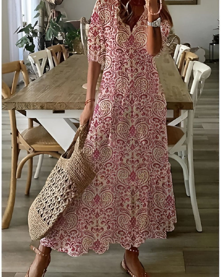 Celina | Boho Tummy Coverage Dress