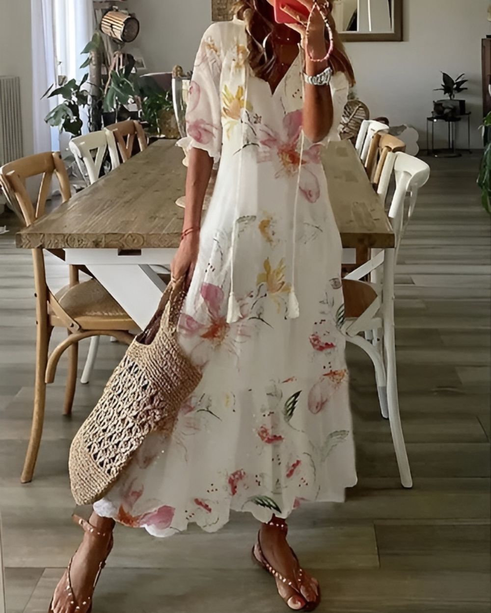 Celina | Boho Tummy Coverage Dress