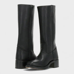 Liah | Women's Retro Comfort Boots, Non-Slip Padded Boots for Casual and Dressy Outfits