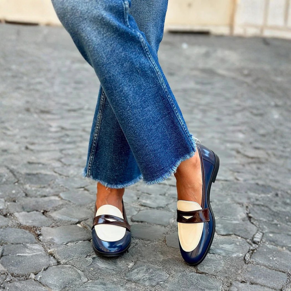 Marleen | Mocassim Azul Marinho