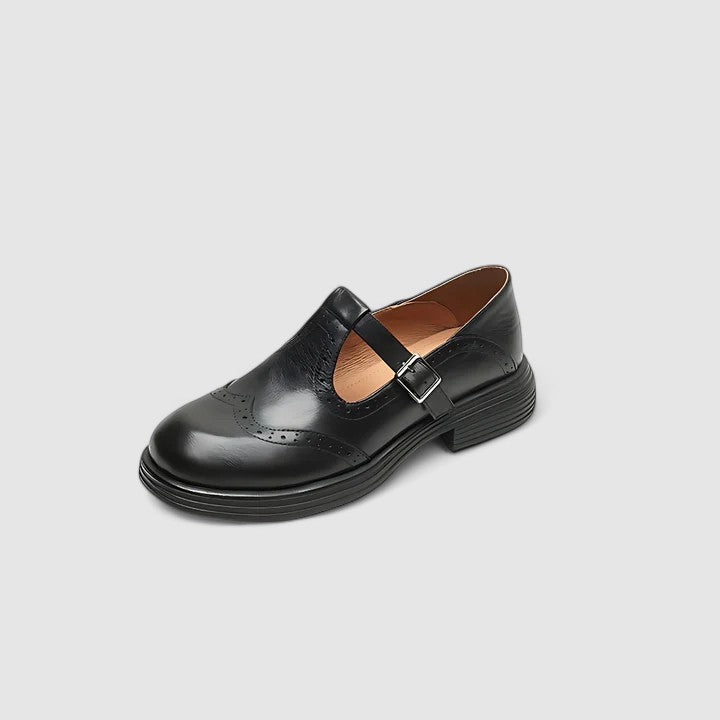 Louisa | Women's Classic Mary Jane Flats, Cushioned Non-Slip Comfort Shoes