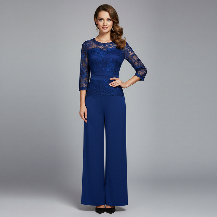Macacão Elegante Diana | Macacão de Renda para Festa