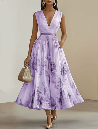 Rowella | Pleated Wedding Guest Dress