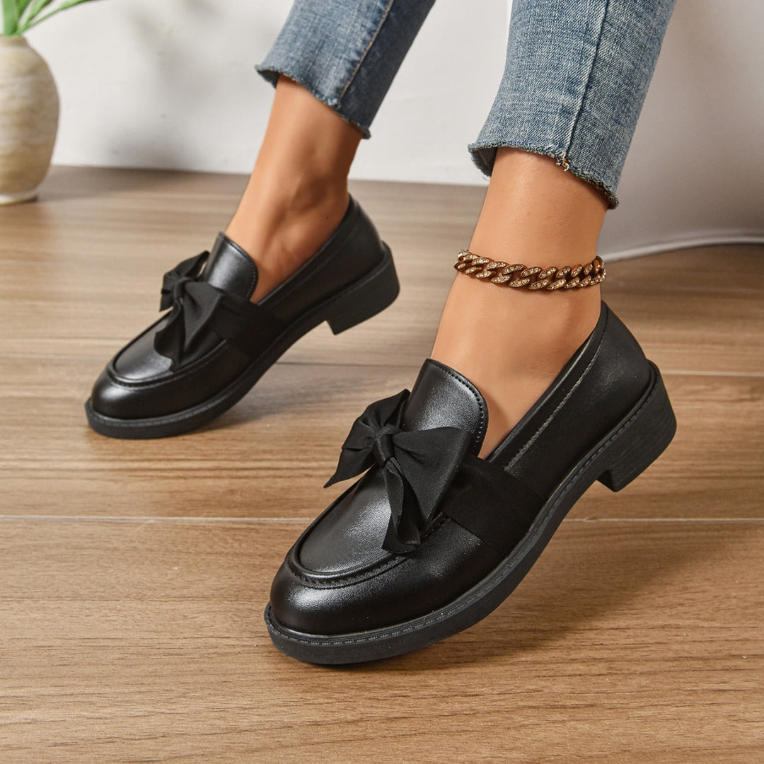 Maddy | Mocassins Ortopédicos com Laço