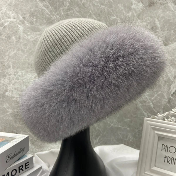 Gorro Celeste Fox