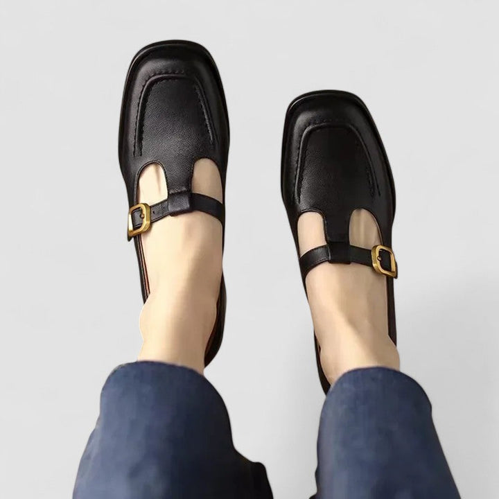 Kyrahnae | Sapatos Ortopédicos Mary Jane com Tira em T
